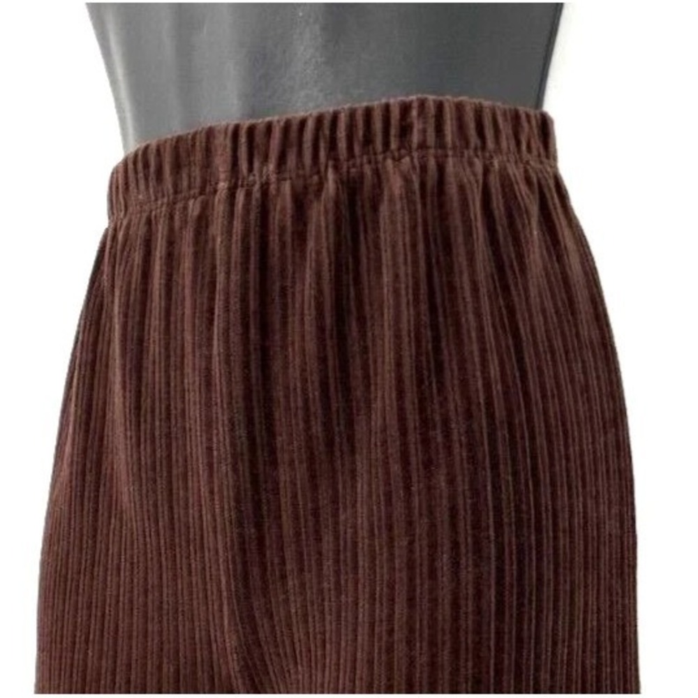 Liz Claiborne Liz & Co. Womens Pull On Jeggings Size 14 Brown Corduroy Cotton - Picture 4 of 13